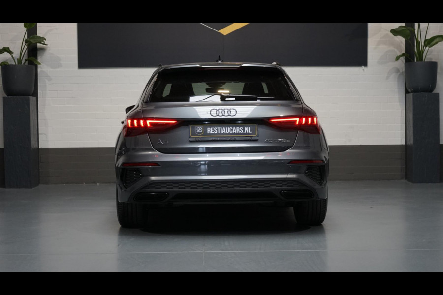 Audi A3 Sportback 40 TFSIe 3x S-Line BLACK OPTIK-AUTOMAAT-ACC-AMBIANCE-CAMERA-DRIVE SELECT-KEYLESS-MATRIX-NAVIGATIE-STOELVERWARMIN