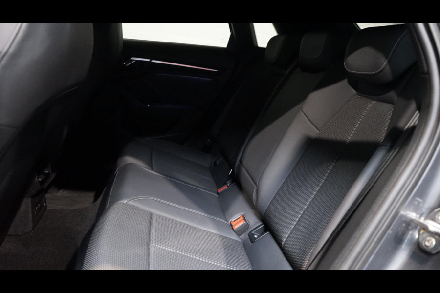 Audi A3 Sportback 40 TFSIe 3x S-Line BLACK OPTIK-AUTOMAAT-ACC-AMBIANCE-CAMERA-DRIVE SELECT-KEYLESS-MATRIX-NAVIGATIE-STOELVERWARMIN