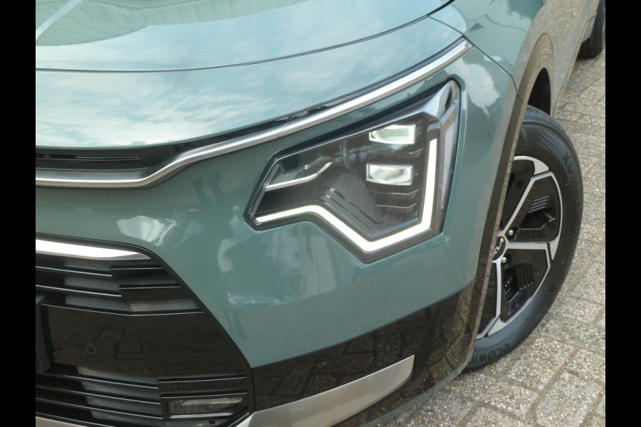 Kia Niro 1.6 GDi Hybrid DynamicPlusLine|Navi|Keyless-Entry/Go|Stoel/Stuurverwarming|Adaptive-Cruise|Virtual-Dash|Cityscape Green