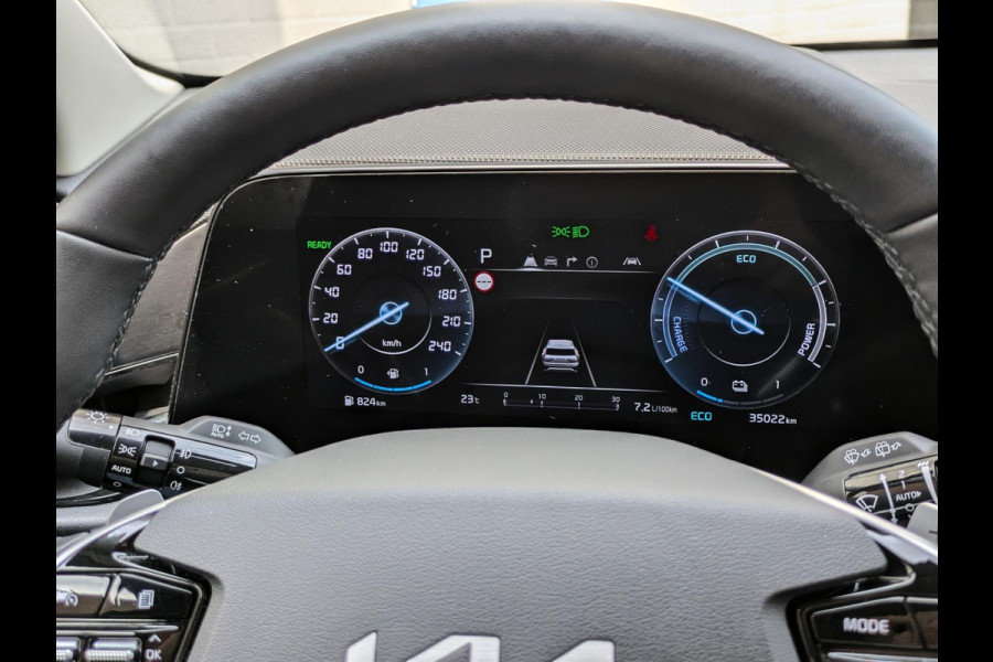 Kia Niro 1.6 GDi Hybrid DynamicPlusLine|Navi|Keyless-Entry/Go|Stoel/Stuurverwarming|Adaptive-Cruise|Virtual-Dash|Cityscape Green