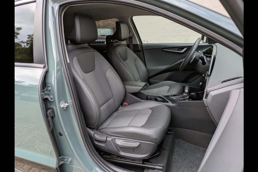 Kia Niro 1.6 GDi Hybrid DynamicPlusLine|Navi|Keyless-Entry/Go|Stoel/Stuurverwarming|Adaptive-Cruise|Virtual-Dash|Cityscape Green