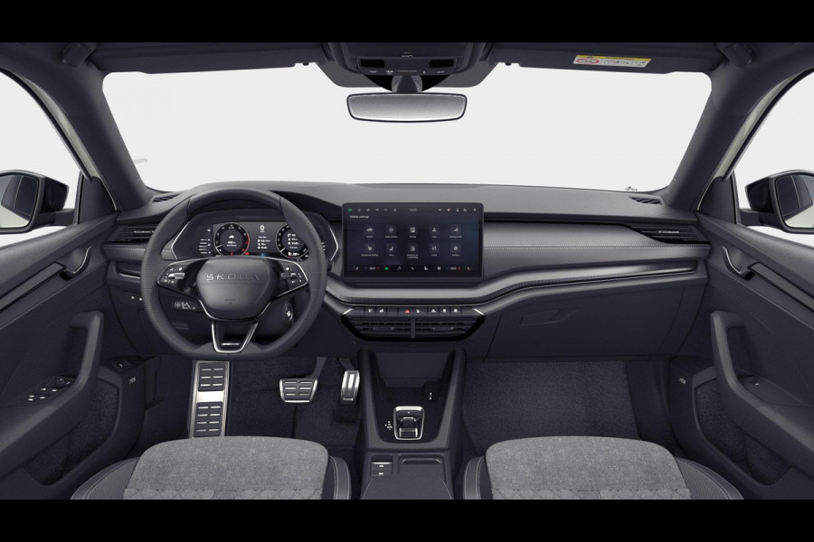 Škoda Octavia Sportline Tour m-HEV 1.5 TSI 150 pk 7 versn. DSG | Navigatie pakket | Soundsystem Canton | Travel Assist | Winter pakket | Trekhaak wegklapbaar | Elektrisch verstelbare voorstoelen | 19 inch lichtmetalen velgen