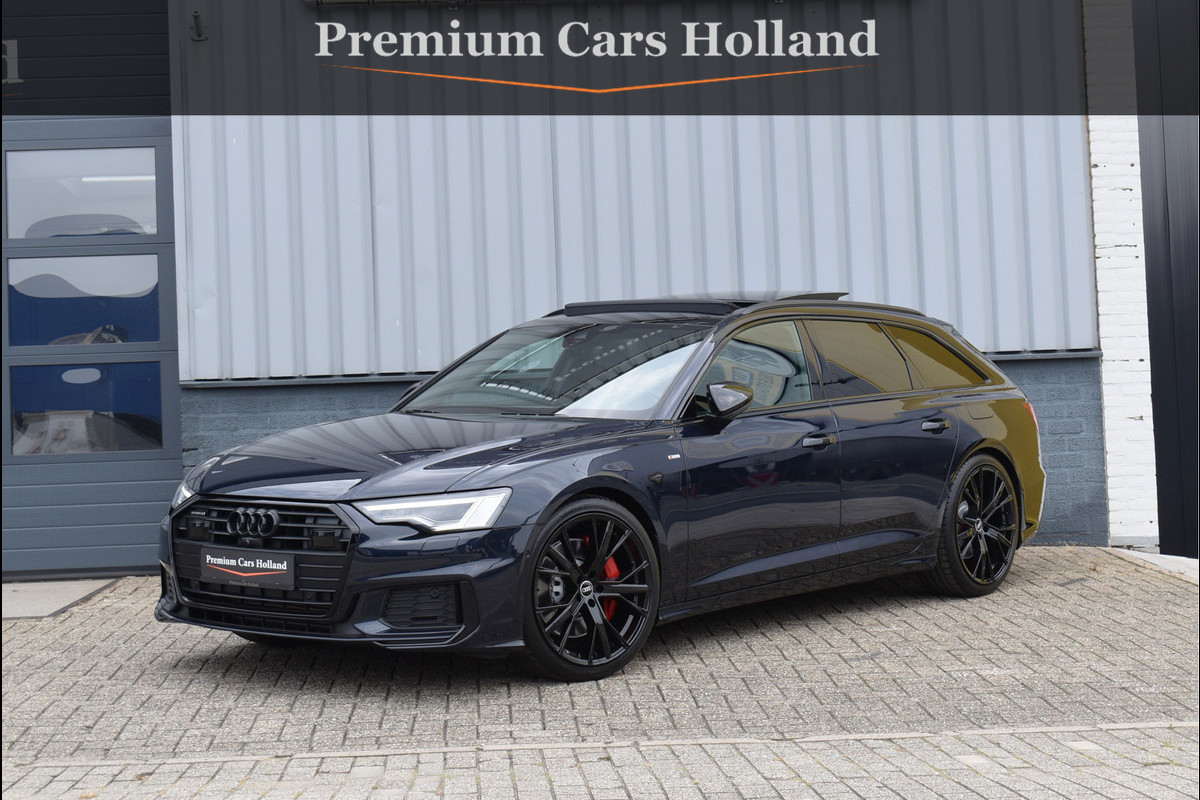 Audi A6 Avant 55 TFSI e Quattro 367 Pk S-Line Black Ed Pano Navi Sfeer S6 Keyless 360 Camera 21 Inch