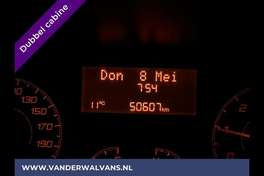 Peugeot Boxer 2.2 Blue HDi 140 pk Pick up 7 Persoons Dubbele cabine open laadbak Euro6 Airco | 7-Zits | 3000kg trekvermogen