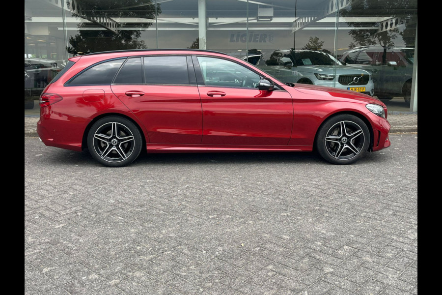 Mercedes-Benz C-Klasse Estate 180 AMG Virtual | Pano | 360 cam | Sfeer | Leder alcantara | Trekhaak 1800kg |