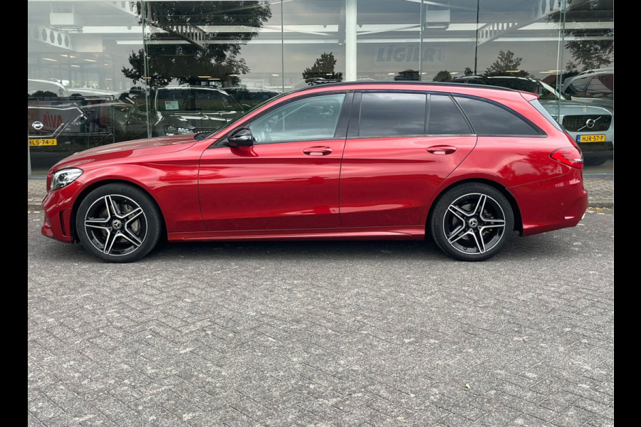 Mercedes-Benz C-Klasse Estate 180 AMG Virtual | Pano | 360 cam | Sfeer | Leder alcantara | Trekhaak 1800kg |