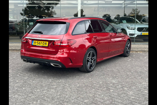 Mercedes-Benz C-Klasse Estate 180 AMG Virtual | Pano | 360 cam | Sfeer | Leder alcantara | Trekhaak 1800kg |