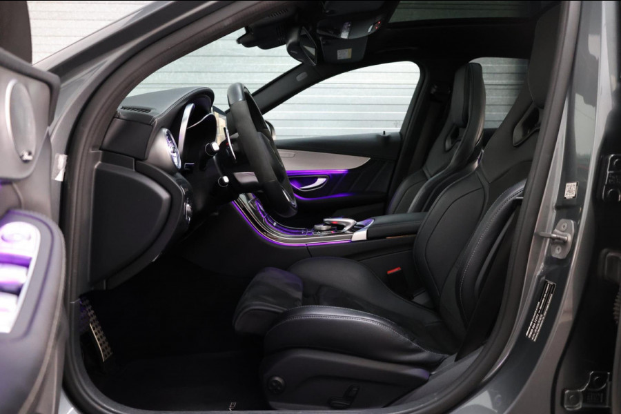 Mercedes-Benz C-Klasse AMG 63 S KUIPSTOELEN/SFEER/PANORAMADAK/LEER+S.VERWARMING/19" LMV/360 CAM/ACC/ECC/12 MDN GARANTIE!