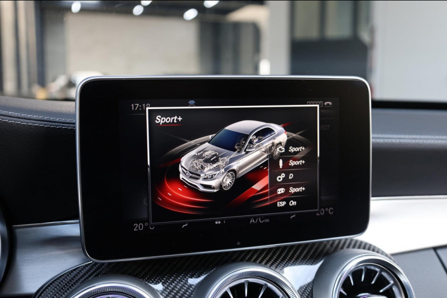 Mercedes-Benz C-Klasse AMG 63 S KUIPSTOELEN/SFEER/PANORAMADAK/LEER+S.VERWARMING/19" LMV/360 CAM/ACC/ECC/12 MDN GARANTIE!