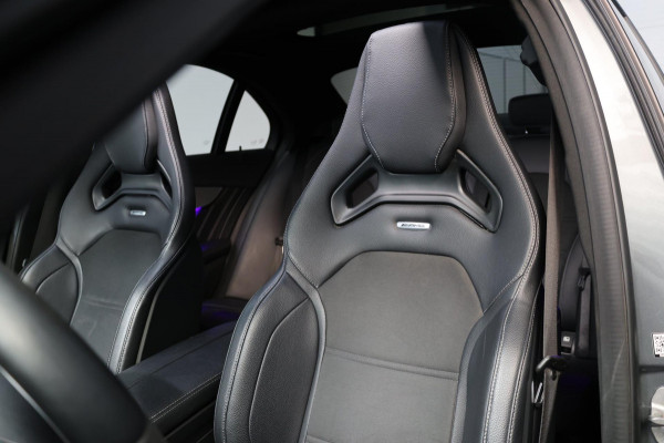 Mercedes-Benz C-Klasse AMG 63 S KUIPSTOELEN/SFEER/PANORAMADAK/LEER+S.VERWARMING/19" LMV/360 CAM/ACC/ECC/12 MDN GARANTIE!