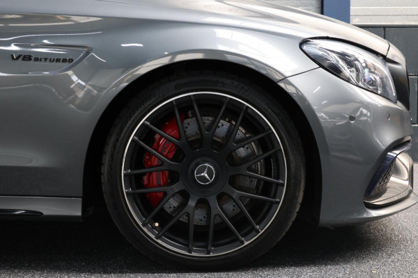 Mercedes-Benz C-Klasse AMG 63 S KUIPSTOELEN/SFEER/PANORAMADAK/LEER+S.VERWARMING/19" LMV/360 CAM/ACC/ECC/12 MDN GARANTIE!
