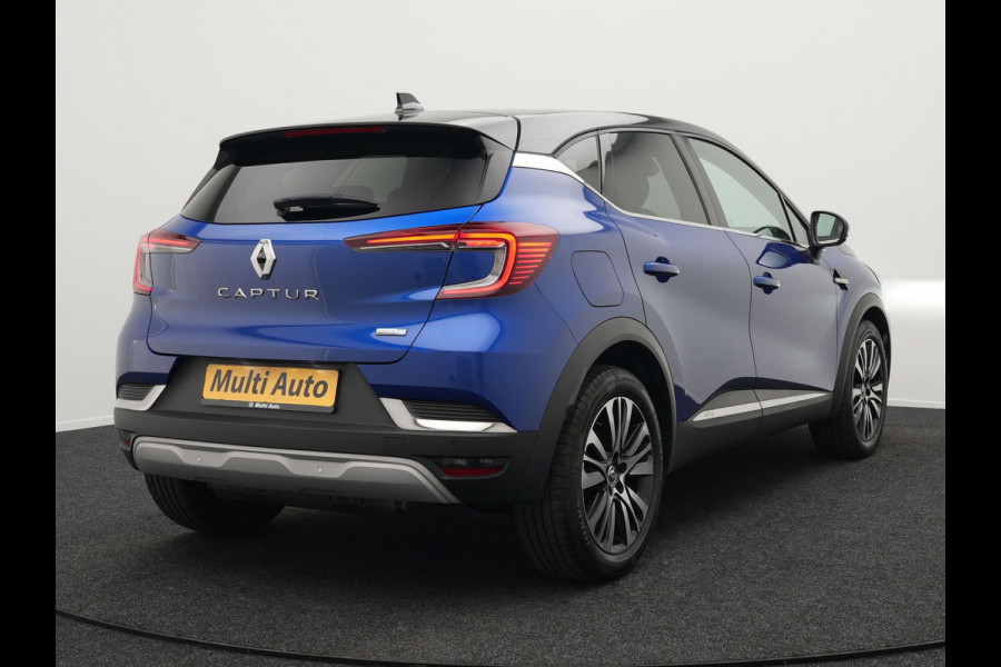 Renault Captur 1.6 E-Tech Plug-in Hybrid 160 Initiale Paris Dealer O.H. PHEV | Lederen Sportstoelen Verwarmd | Apple Carplay | Camera | DAB | Cruise Control | Virtual | LED Koplampen |