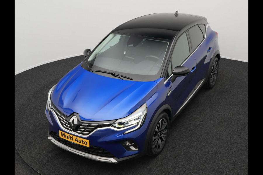 Renault Captur 1.6 E-Tech Plug-in Hybrid 160 Initiale Paris Dealer O.H. PHEV | Lederen Sportstoelen Verwarmd | Apple Carplay | Camera | DAB | Cruise Control | Virtual | LED Koplampen |