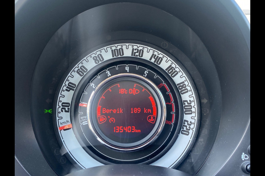 Fiat 500 BWJ 2017 | 0.9 TwinAir 81PK Turbo Lounge | PANO DAK | CLIMA | NAVI | PDC | 16'' LMV |