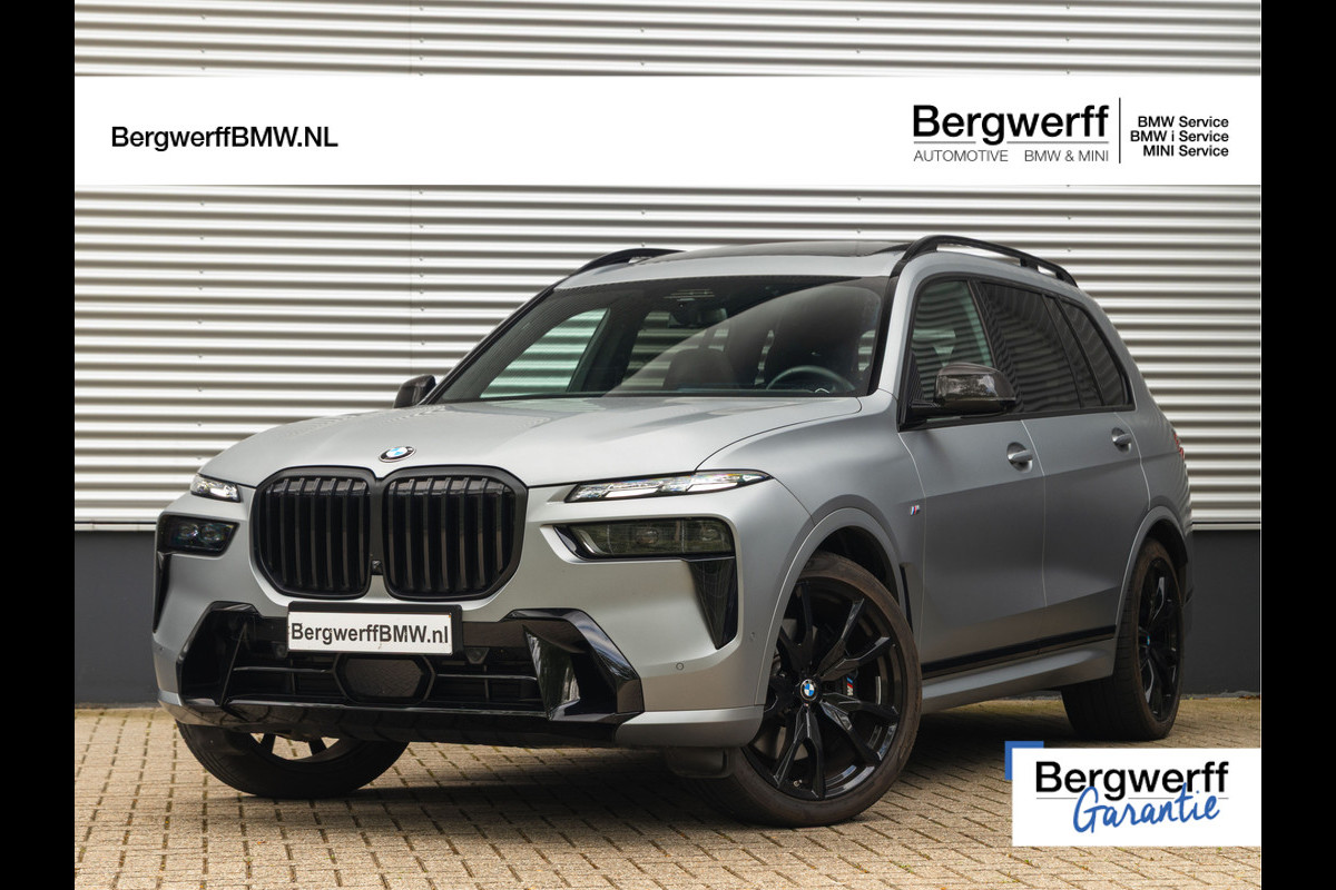 BMW X7 xDrive40d - 7-Zits - Individual ''Frozen Pure Grey'' - Full-Option - Bowers & Wilkins