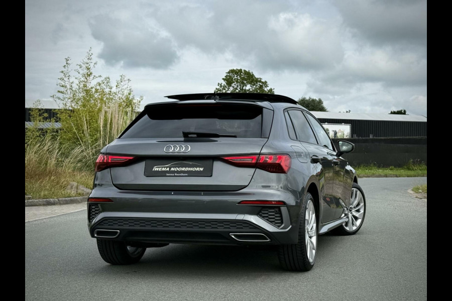 Audi A3 Sportback 40 TFSI S-line Panoramadak|B&O|Massage|Keyless|Head-up|Camera|Elektr. achterklep|Elektr. verst. stoelen
