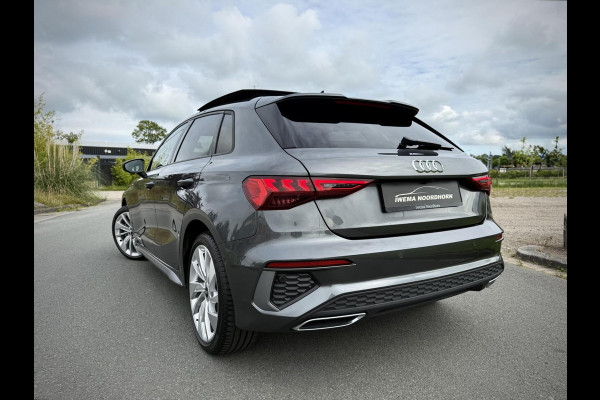 Audi A3 Sportback 40 TFSI S-line Panoramadak|B&O|Massage|Keyless|Head-up|Camera|Elektr. achterklep|Elektr. verst. stoelen