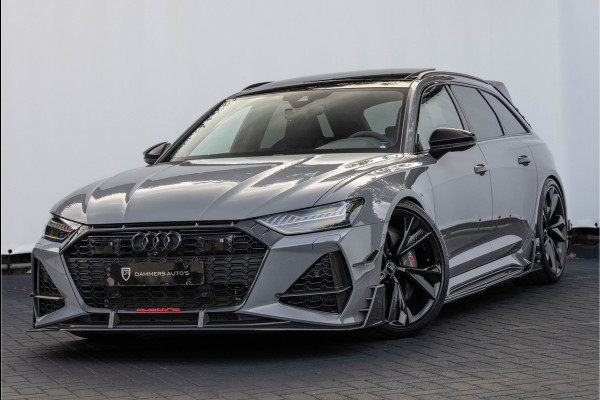 Audi RS6 Avant 4.0 TFSI Quattro 600pk Pano Eventuri Keramisch Carbon Dynamic +