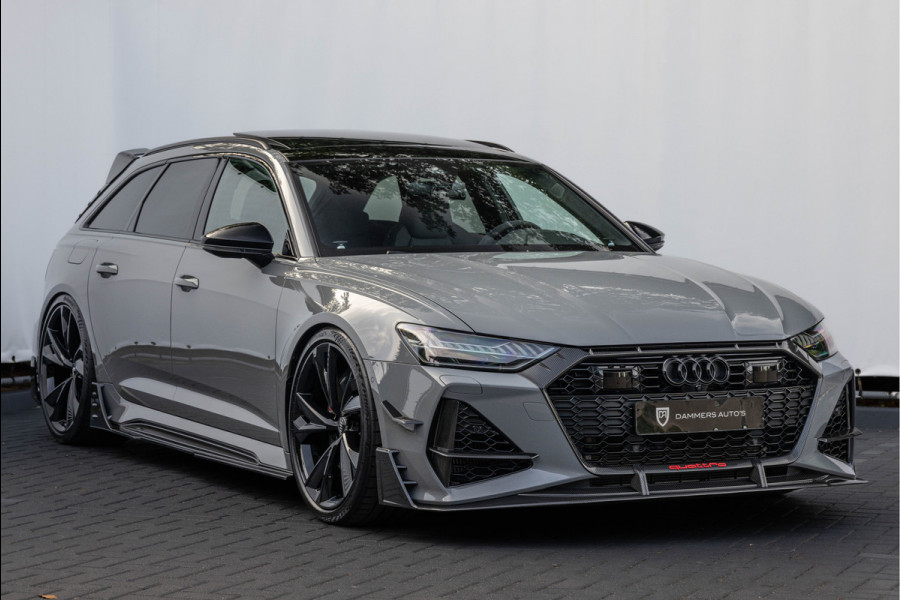 Audi RS6 Avant 4.0 TFSI Quattro 600pk Pano Eventuri Keramisch Carbon Dynamic +