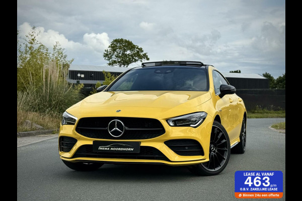 Mercedes-Benz CLA-Klasse 250 e AMG CLA250e Coupe Panoramadak|Burmester®|Camera 360°|Sfeerverlichting|Head-up|Multibeam LED|Night pakket