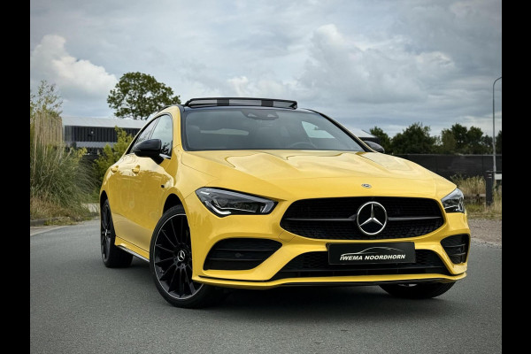 Mercedes-Benz CLA-Klasse 250 e AMG CLA250e Coupe Panoramadak|Burmester®|Camera 360°|Sfeerverlichting|Head-up|Multibeam LED|Night pakket