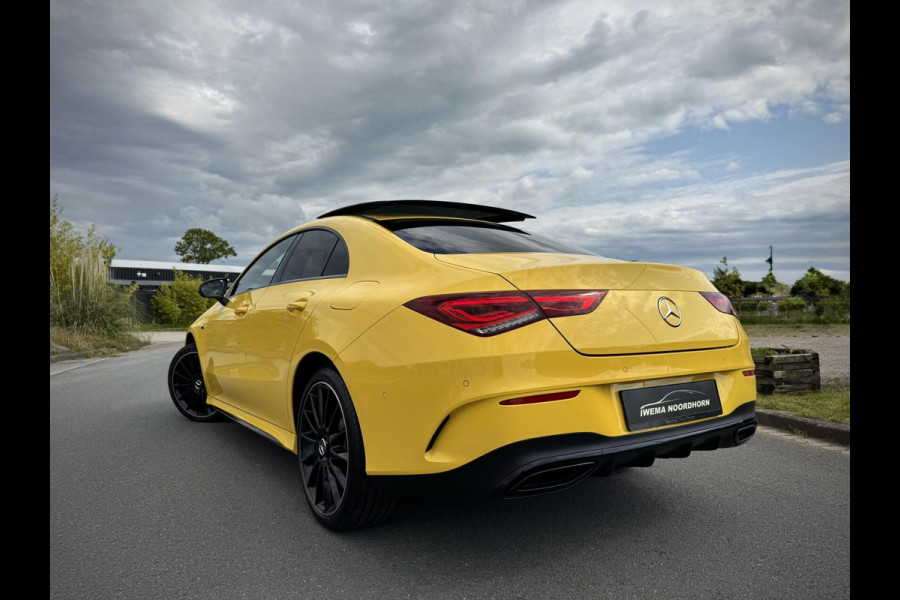 Mercedes-Benz CLA-Klasse 250 e AMG CLA250e Coupe Panoramadak|Burmester®|Camera 360°|Sfeerverlichting|Head-up|Multibeam LED|Night pakket
