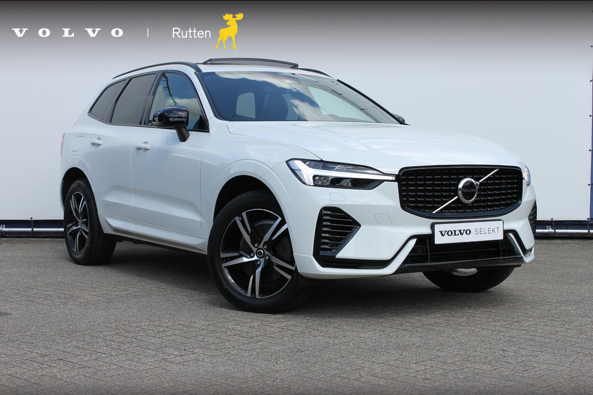 Volvo XC60 T6 350PK Automaat Plug-in hybrid AWD Plus Dark Apple Carplay / Adaptive cruise control / Panorama dak / Sportstoelen / Elektrisch bedienbare bestuurderstoel met geheugen / Keyless Entry / Elektrische achterklep Volvo XC60 T6 350PK Automaat Plug-in hybrid AWD Plus Dark Apple Carplay / Adaptive cruise control / Panorama dak / Sportstoelen / Elektrisch bedienbare bestuurderstoel met geheugen / Keyless Entry / Elektrische achterklep