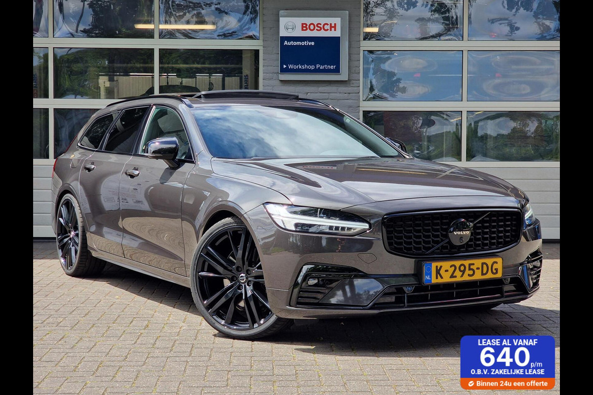 Volvo V90 2.0 B4 208PK R-Design|21-inch|harman kardon|Pano|Black-pakket|63.467KM|Mild-hybride| Volvo V90 2.0 B4 208PK R-Design|21-inch|harman kardon|Pano|Black-pakket|63.467KM|Mild-hybride|