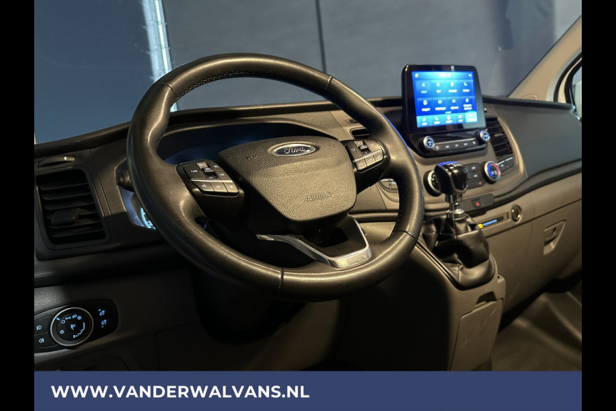 Ford Transit Custom 2.0 TDCI 130pk L2H1 Euro6 Airco | Camera | Navigatie | LED | Apple Carplay | Android Auto Cruisecontrol, Stoelverwarming, Verwarmde voorruit, Parkeersensoren, Bijrijdersbank, 2800kg trekvermogen
