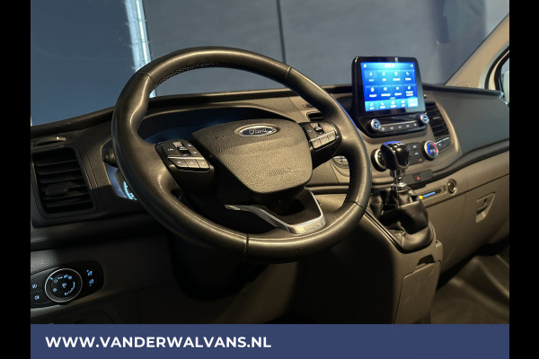 Ford Transit Custom 2.0 TDCI 130pk L2H1 Euro6 Airco | Camera | Navigatie | LED | Apple Carplay | Android Auto Cruisecontrol, Stoelverwarming, Verwarmde voorruit, Parkeersensoren, Bijrijdersbank, 2800kg trekvermogen