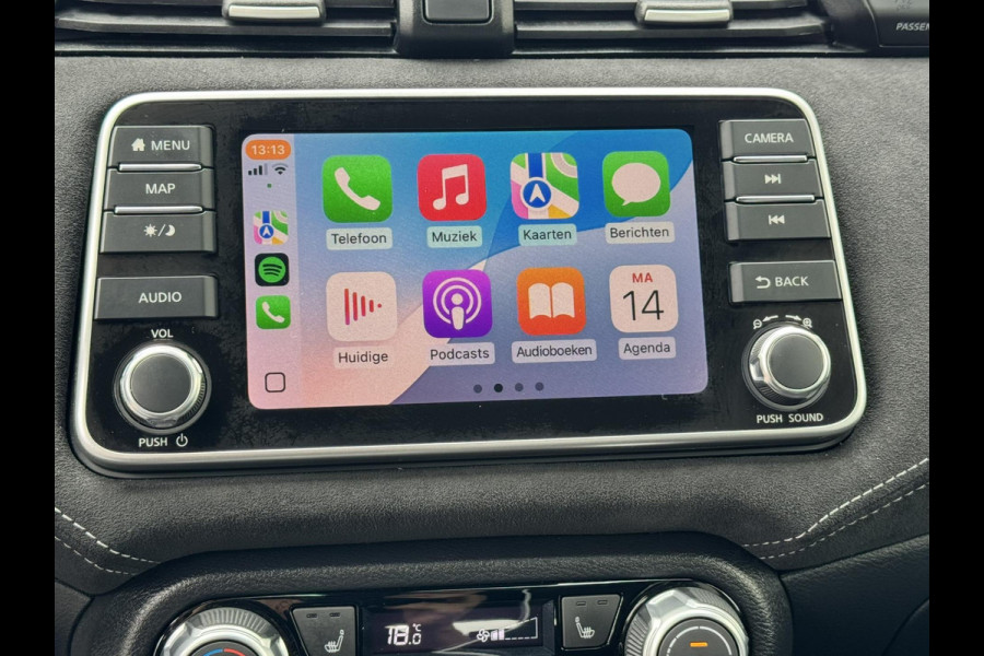 Nissan Micra 1.0 IG-T N-Sport Dealer onderhouden Cruise control Climate control Navigatie Camera Apple / Android Carplay Bose
