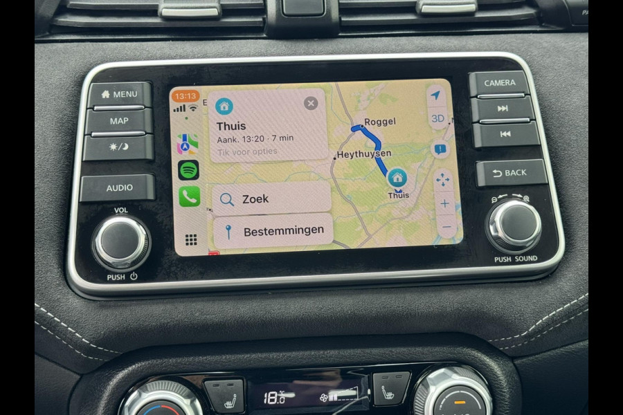 Nissan Micra 1.0 IG-T N-Sport Dealer onderhouden Cruise control Climate control Navigatie Camera Apple / Android Carplay Bose