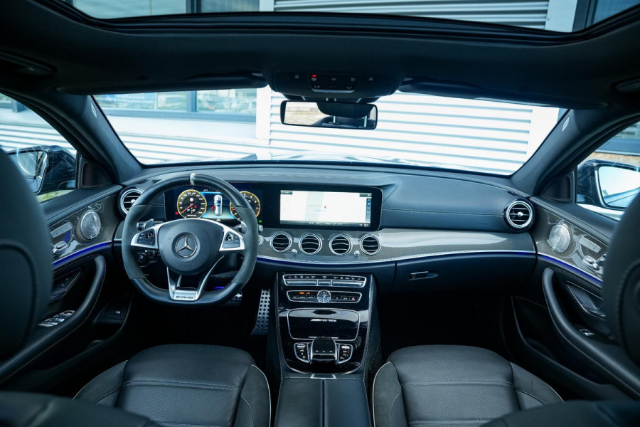 Mercedes-Benz E-Klasse Estate AMG 63 S 4MATIC Premium Plus Burmester Panodak Leer Ambient Widescreen 360 Camera