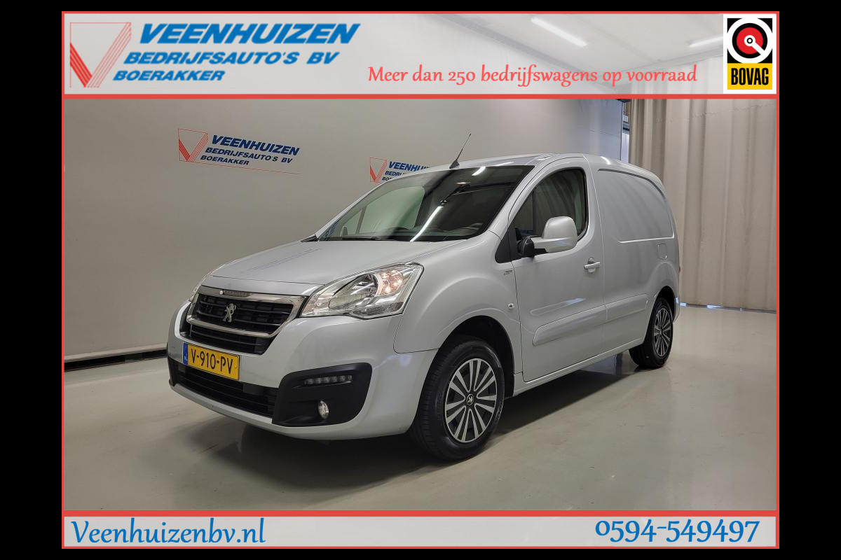 Peugeot Partner 1.6BlueHDi 3-persoons Euro 6! Peugeot Partner 1.6BlueHDi 3-persoons Euro 6!