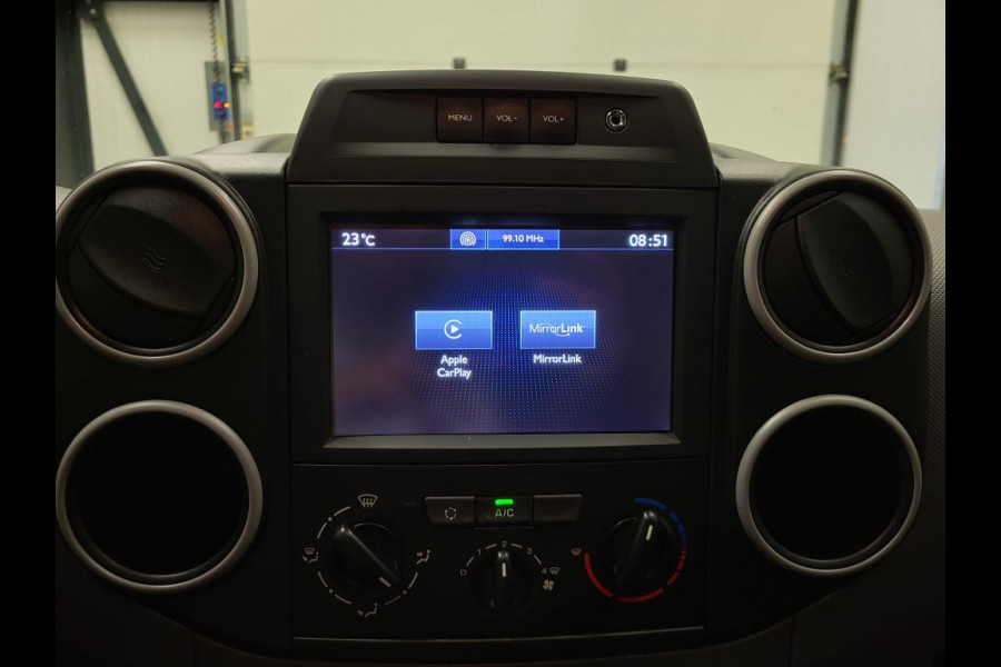 Peugeot Partner 1.6BlueHDi 3-persoons Euro 6!