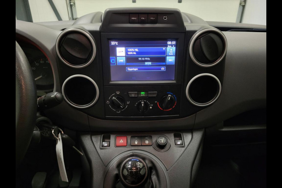 Peugeot Partner 1.6BlueHDi 3-persoons Euro 6!
