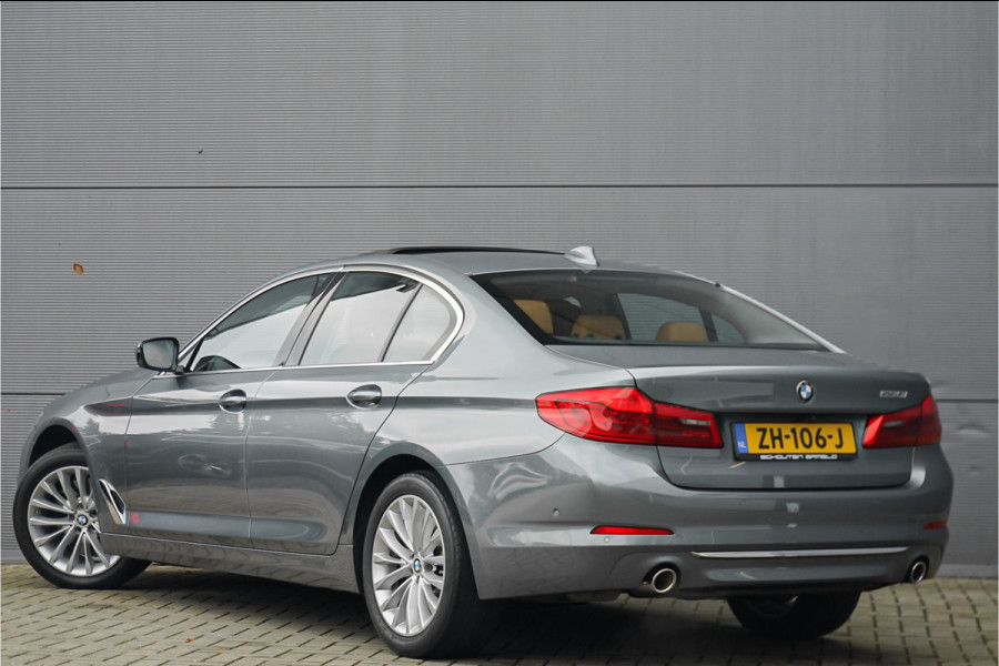 BMW 5 Serie 530i High Ex Luxury Schuifdak Comfortstoel Navi Trekhaak Camera