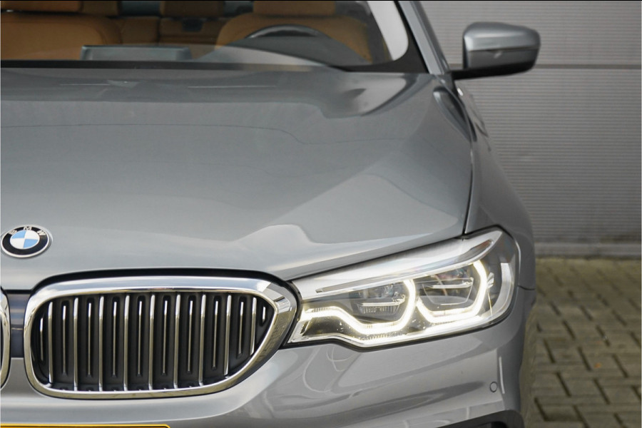 BMW 5 Serie 530i High Ex Luxury Schuifdak Comfortstoel Navi Trekhaak Camera