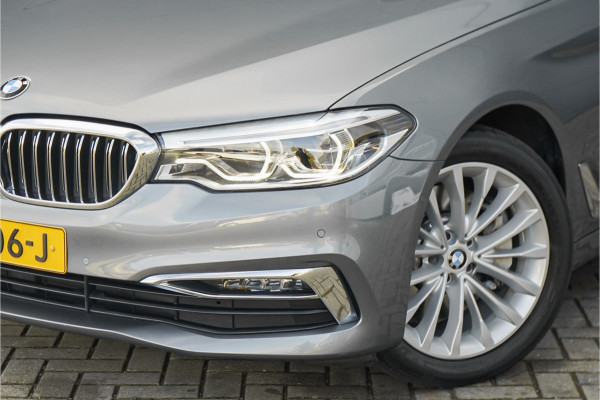 BMW 5 Serie 530i High Ex Luxury Schuifdak Comfortstoel Navi Trekhaak Camera