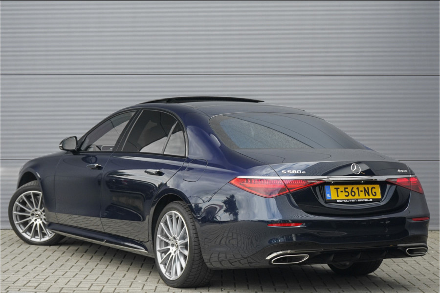 Mercedes-Benz S-Klasse 580 e 4MATIC Lang AMG Night 4WS Pano Burmester