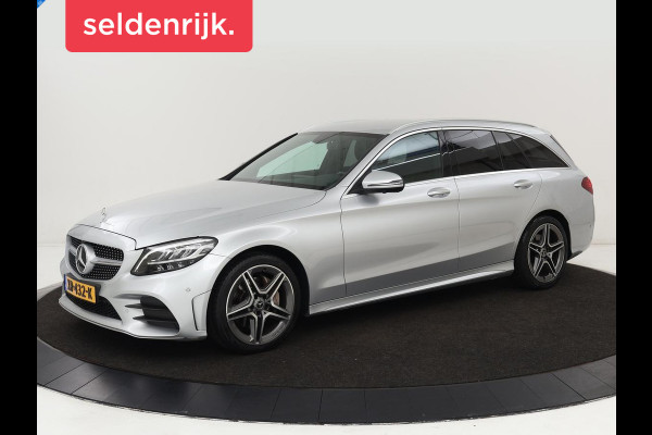 Mercedes-Benz C-Klasse 180 Business Solution AMG | Stoelverwarming | 360 Camera | Trekhaak | Digital Cockpit | Leder/Alcantara | Full LED | Navigatie | Park Assist