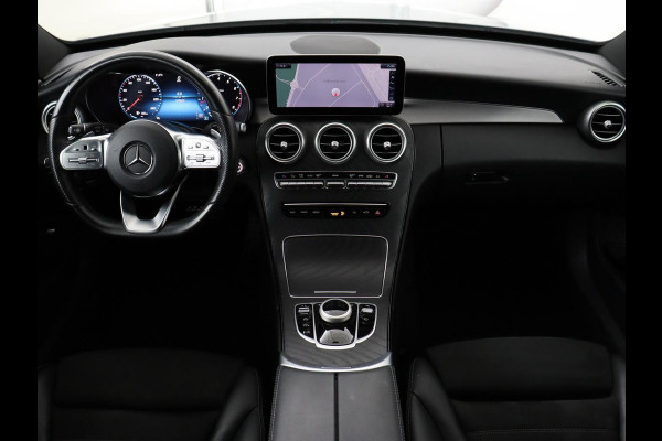 Mercedes-Benz C-Klasse 180 Business Solution AMG | Stoelverwarming | 360 Camera | Trekhaak | Digital Cockpit | Leder/Alcantara | Full LED | Navigatie | Park Assist