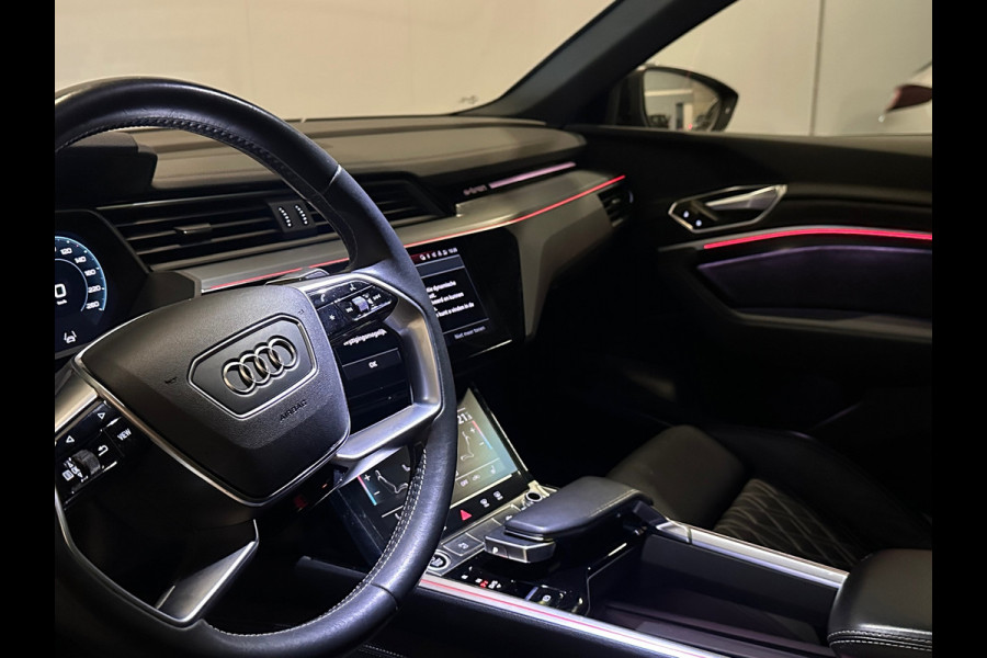 Audi e-tron Sportback 55 quattro S edition 95 kWh B&O / 360 cam / Pano / Luxe bekl.