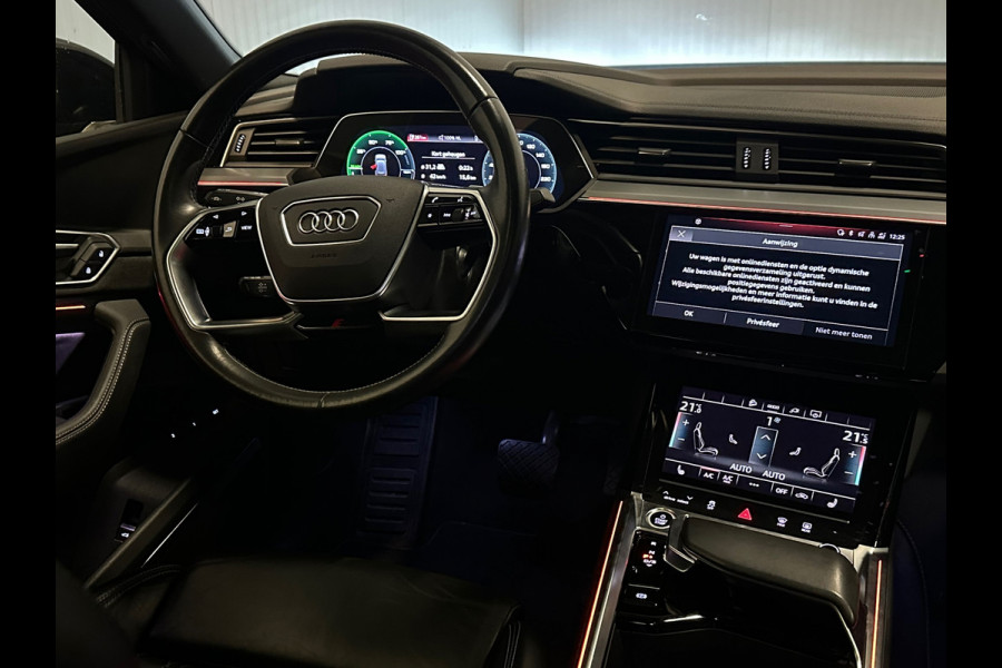Audi e-tron Sportback 55 quattro S edition 95 kWh B&O / 360 cam / Pano / Luxe bekl.