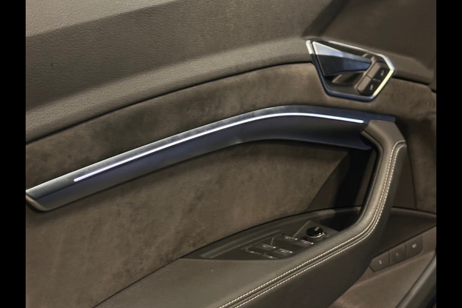 Audi e-tron Sportback 55 quattro S edition 95 kWh B&O / 360 cam / Pano / Luxe bekl.