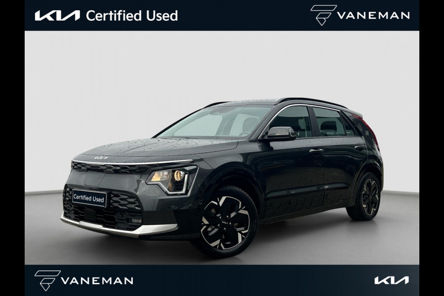 Kia Niro EV DynamicLine 64.8 kWh | Prijs incl. vooraftrek 2000.- inruilpremie | Automaat | Camera | Navi | Cruise | H-Leder | Apple Carplay & Android Auto |