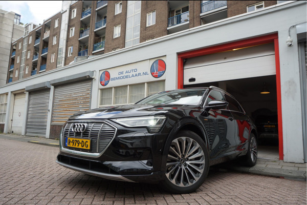 Audi e-tron 55 quattro Advanced edition Plus 95 kWh | NL AUTO | 1ste Eigenaar | Onderhoudscontract 8/2028 | Panoramadak | Luchtvering | Vollederen interieur | Trekhaak |