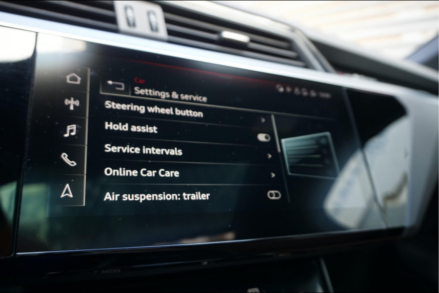 Audi e-tron 55 quattro Advanced edition Plus 95 kWh | NL AUTO | 1ste Eigenaar | Onderhoudscontract 8/2028 | Panoramadak | Luchtvering | Vollederen interieur | Trekhaak |