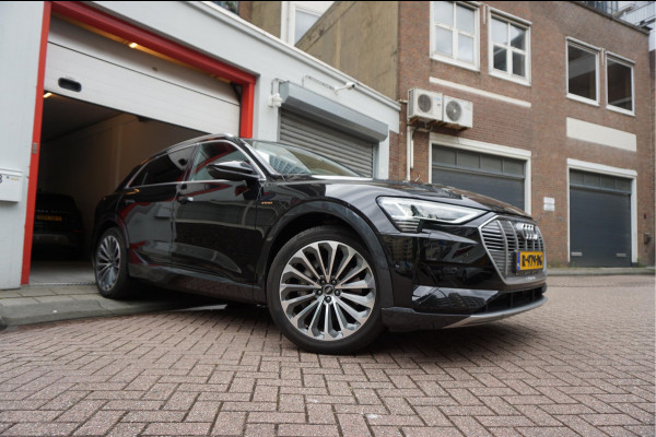 Audi e-tron 55 quattro Advanced edition Plus 95 kWh | NL AUTO | 1ste Eigenaar | Onderhoudscontract 8/2028 | Panoramadak | Luchtvering | Vollederen interieur | Trekhaak |