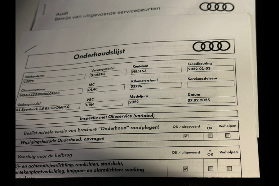 Audi A1 Sportback 25 TFSI Advanced edition